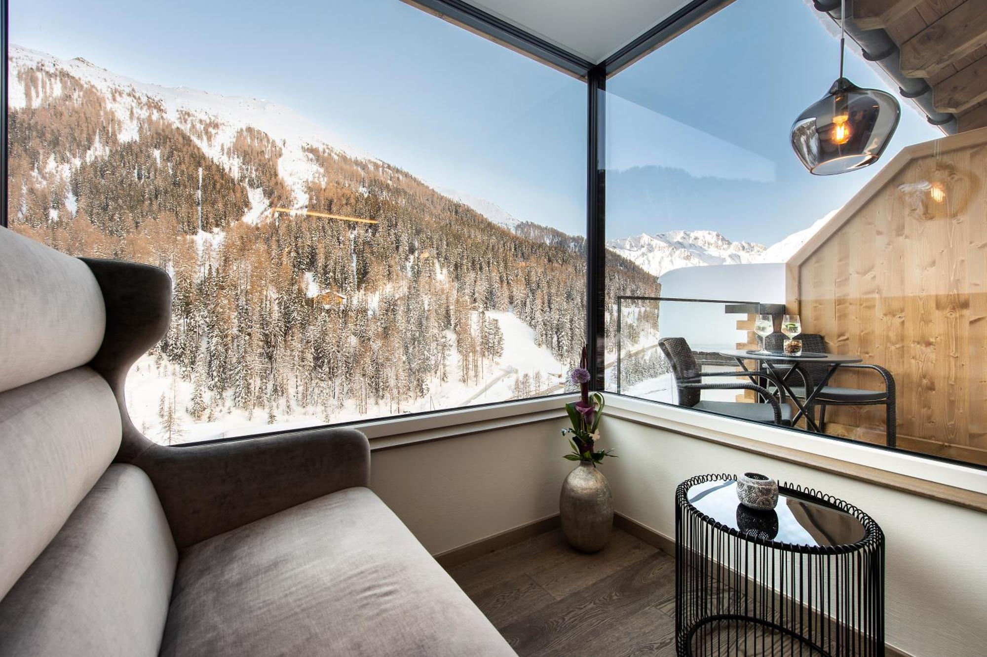 Laret Private Boutique Hotel - Adults Only Samnaun Exterior foto