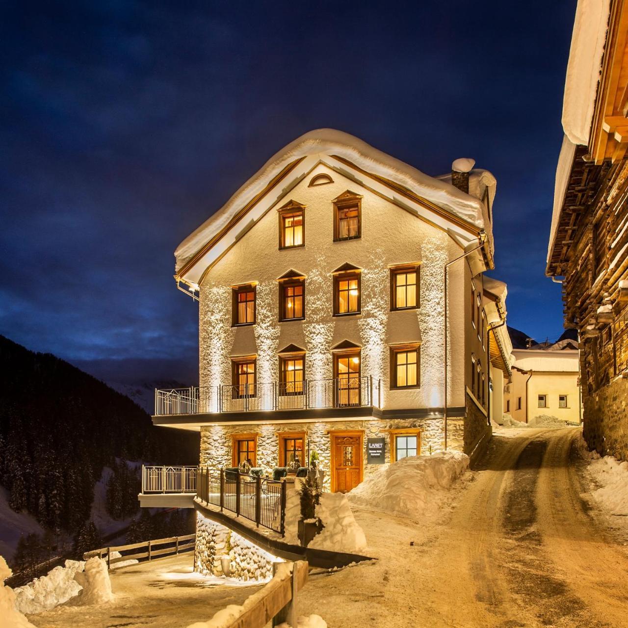 Laret Private Boutique Hotel - Adults Only Samnaun Exterior foto