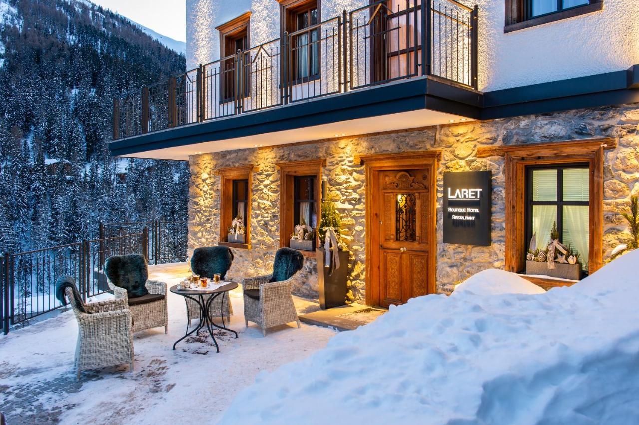 Laret Private Boutique Hotel - Adults Only Samnaun Exterior foto